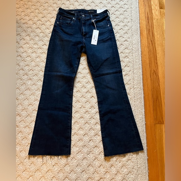 AG Jeans NWT Size 29. Farrah Boot Crop HighRise Fit Style PSI1D55VN Color Empire